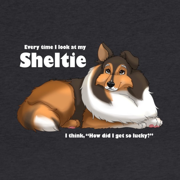 Lucky Sheltie by You Had Me At Woof